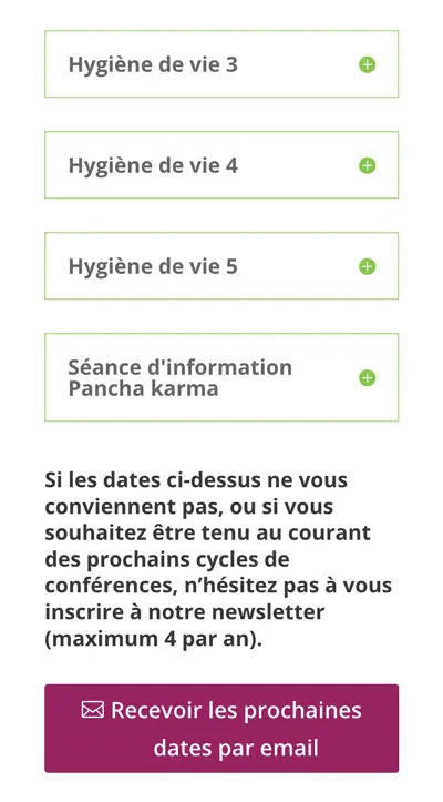 Naturopathie Neele Dehoux Projet - Agence OUI Are Web UX Design CX Neuromarketing CRO