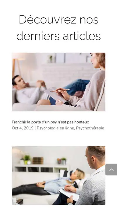 Text My Psy Projet - Agence OUI Are Web UX Design CX Neuromarketing CRO