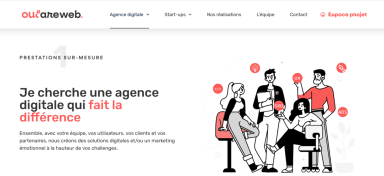 Comment bien choisir votre agence web - Agence OUI Are Web UX Design CX Neuromarketing CRO