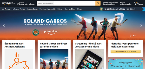 Le guide du débutant pour créer une landing page efficace - Amazon - Agence OUI Are Web UX Design CX Neuromarketing CRO