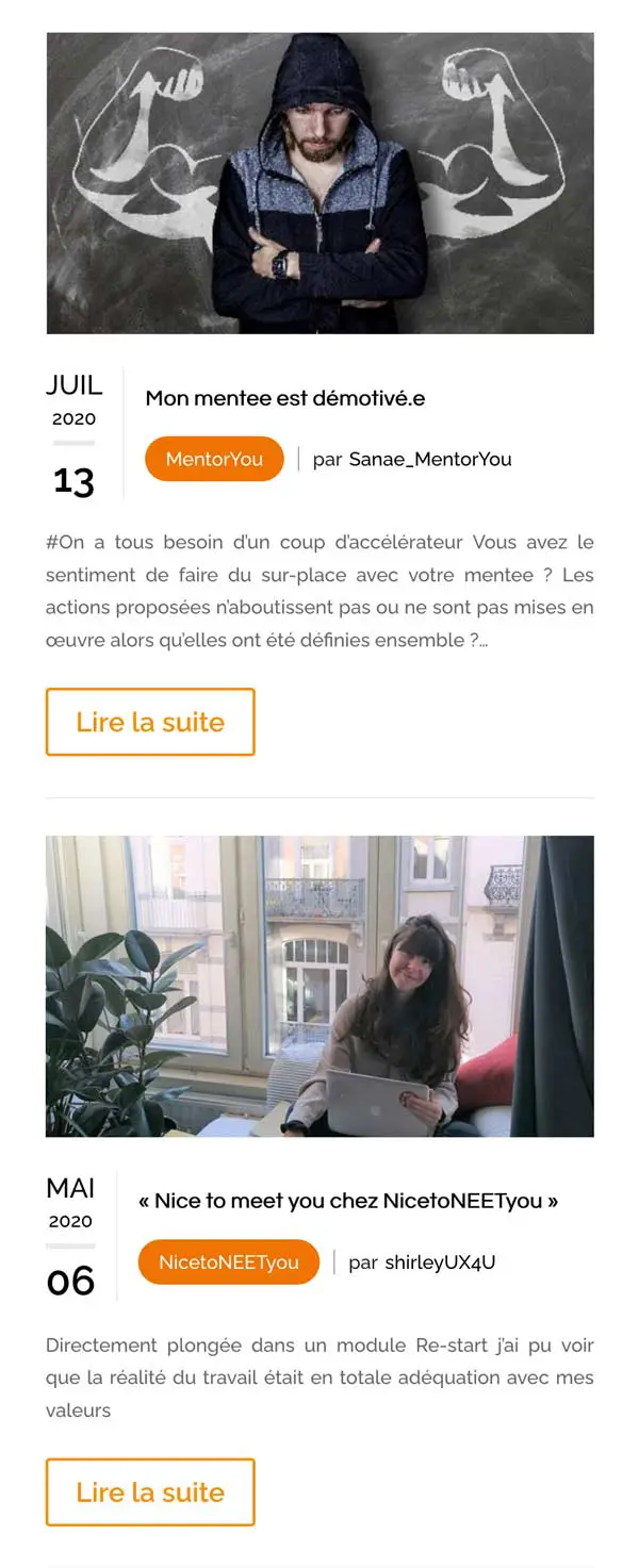 Backstage.Network projet - Agence OUI Are Web UX Design CX Neuromarketing CRO