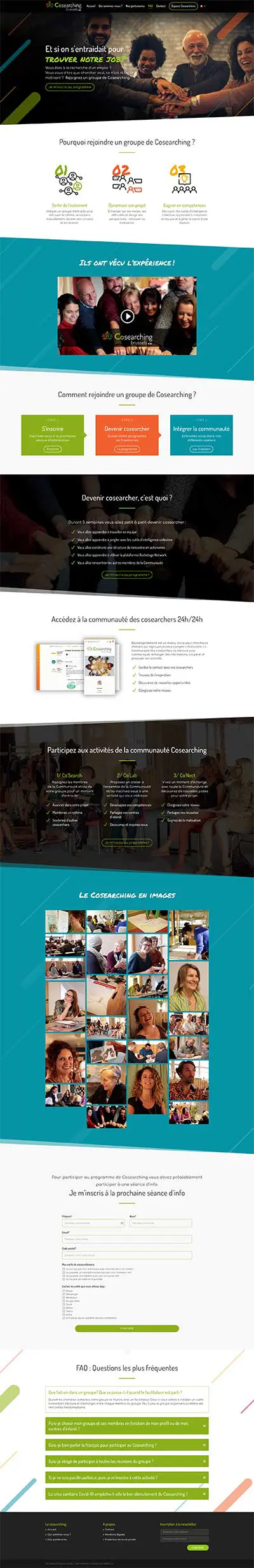 Cosearching projet - Agence OUI Are Web UX Design CX Neuromarketing CRO