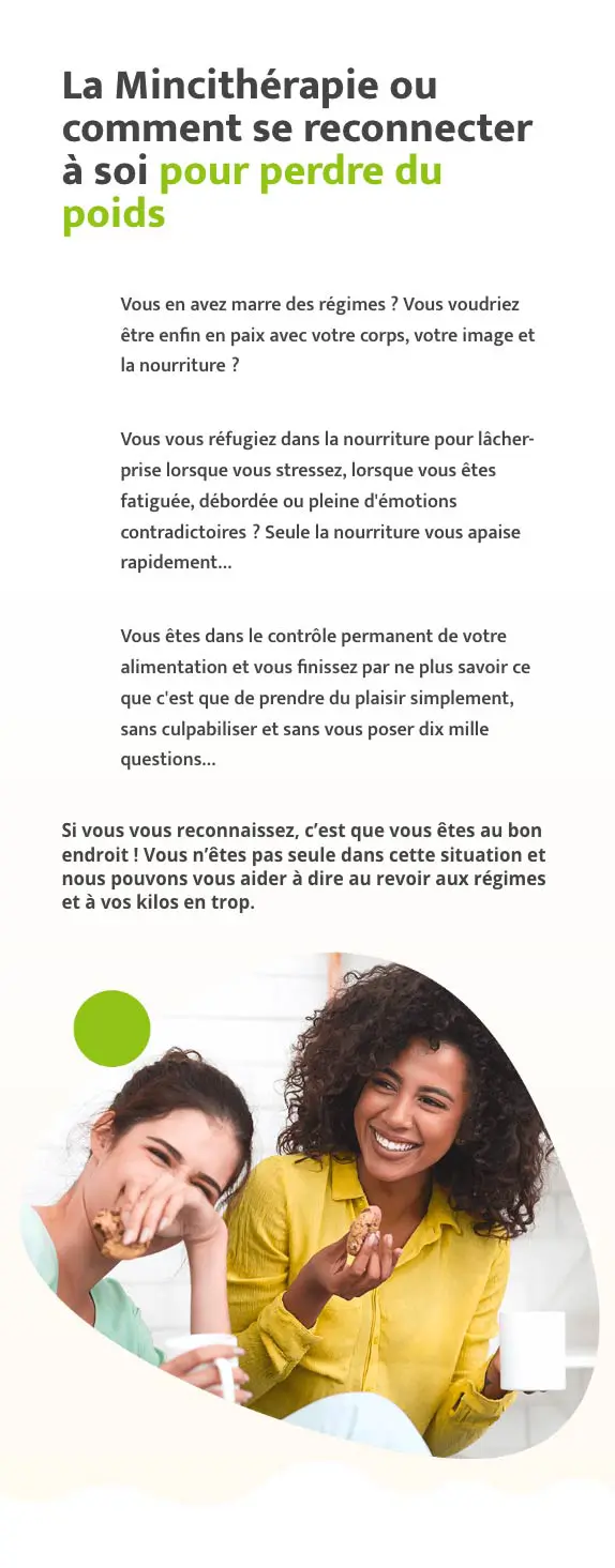Mincitherapie projet - Agence OUI Are Web UX Design CX Neuromarketing CRO